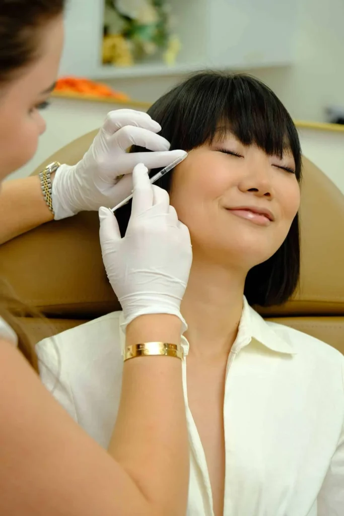 Botox for wrinkles treatment room New York