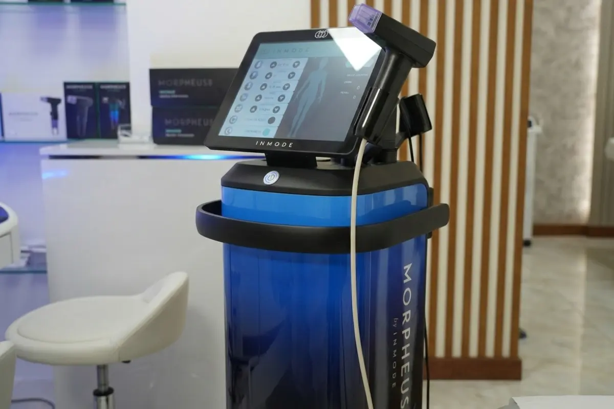 InMode Morpheus8 fractional skin treatment machine at a clinic in New York, NY