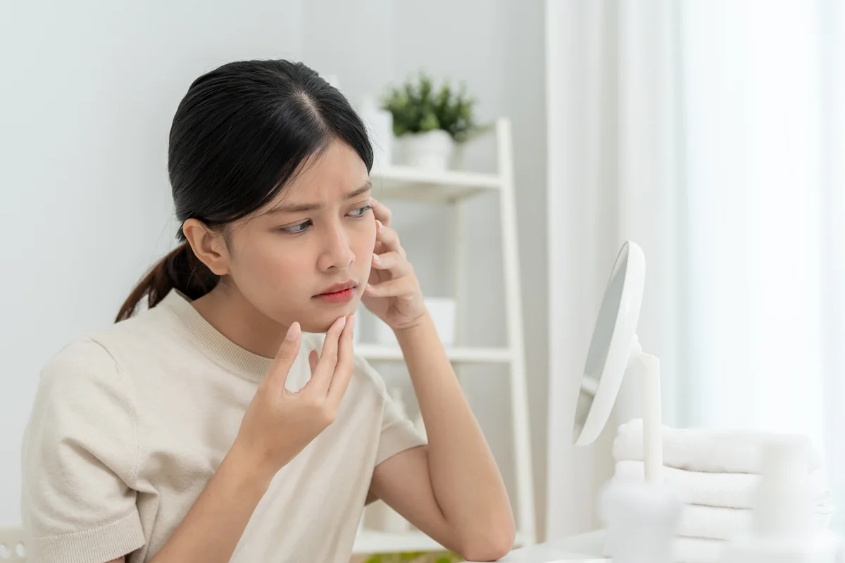 Alma IQ Skin Analysis for enlarged pores and uneven skin texture